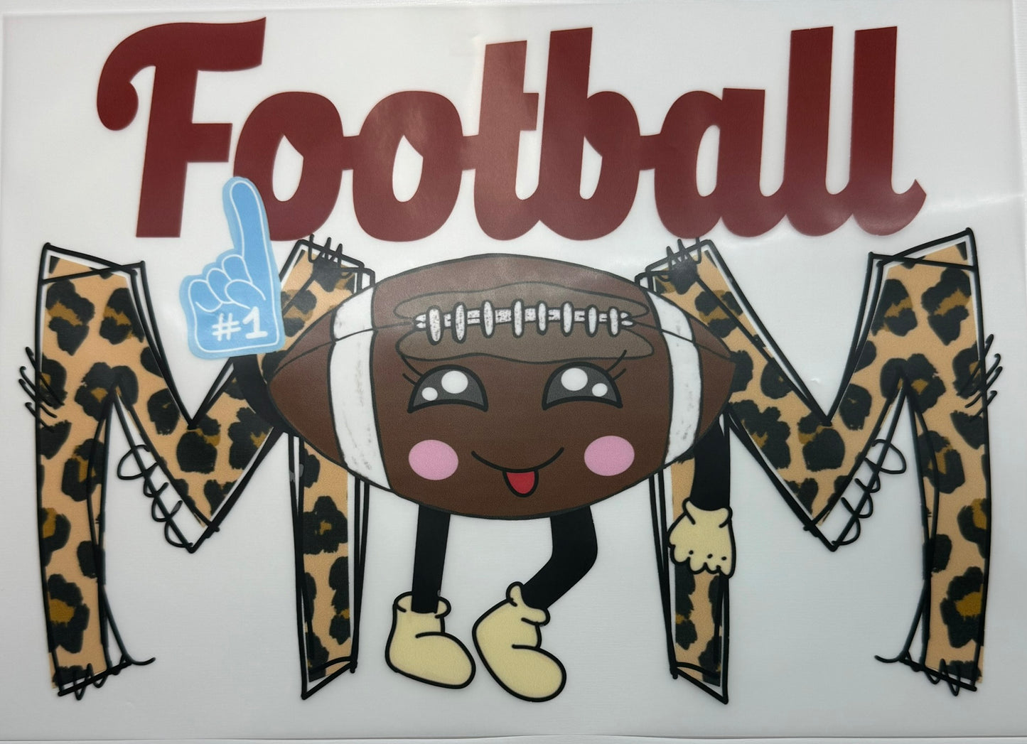 Football Mom Decal