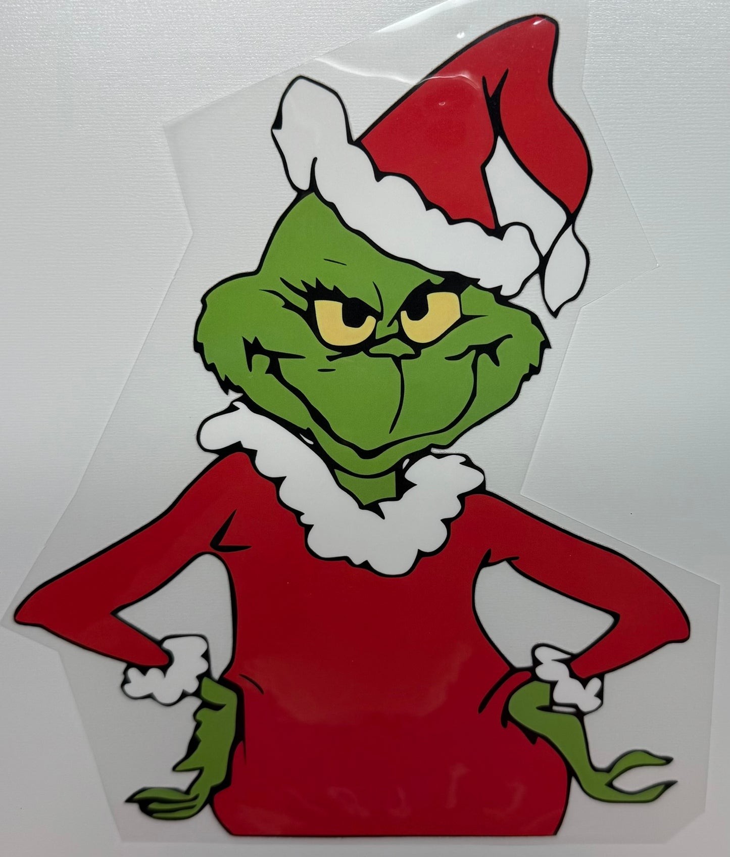 Christmas Grinch (generic) Decal