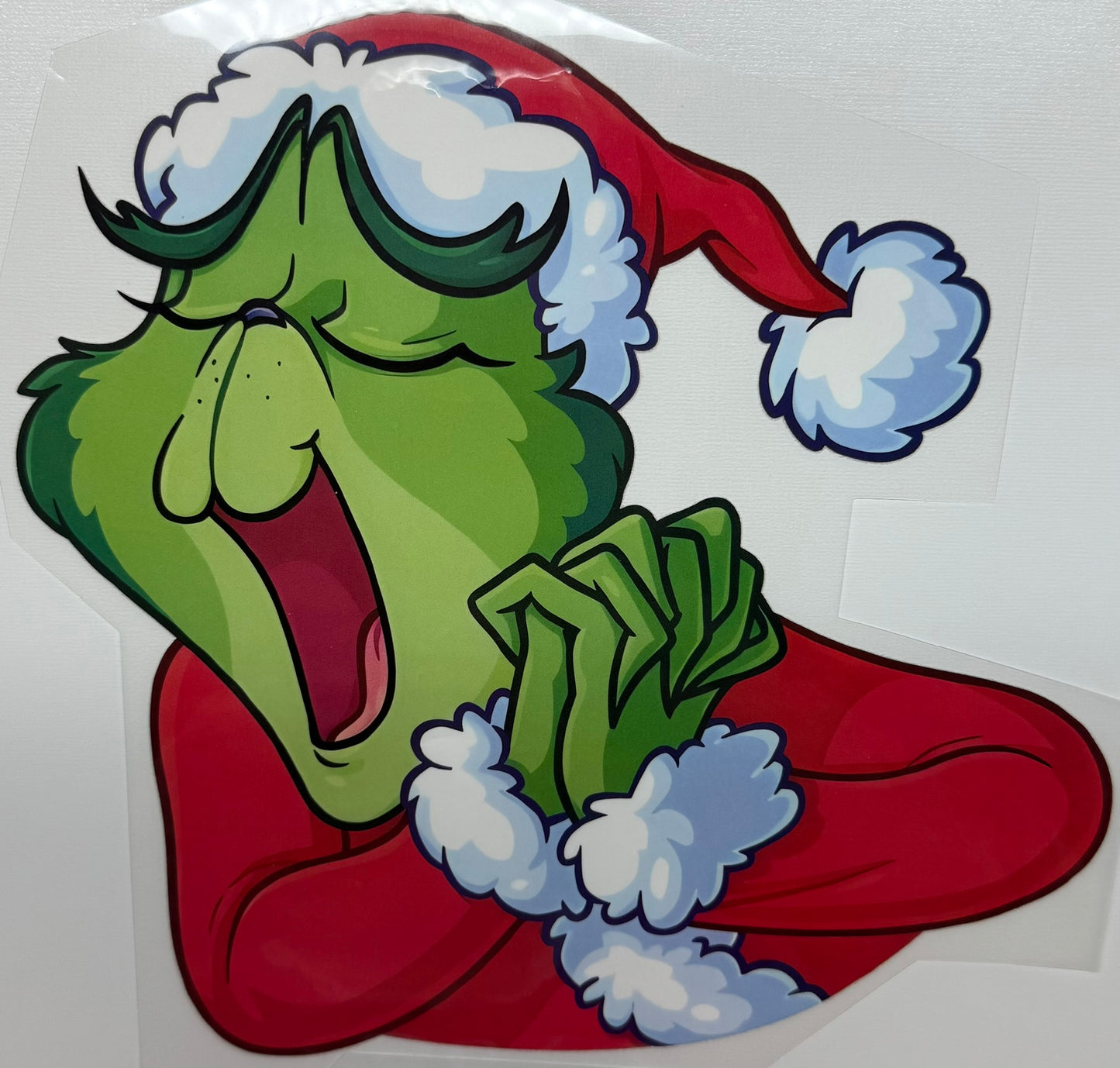 Christmas Grinch (generic) Decal