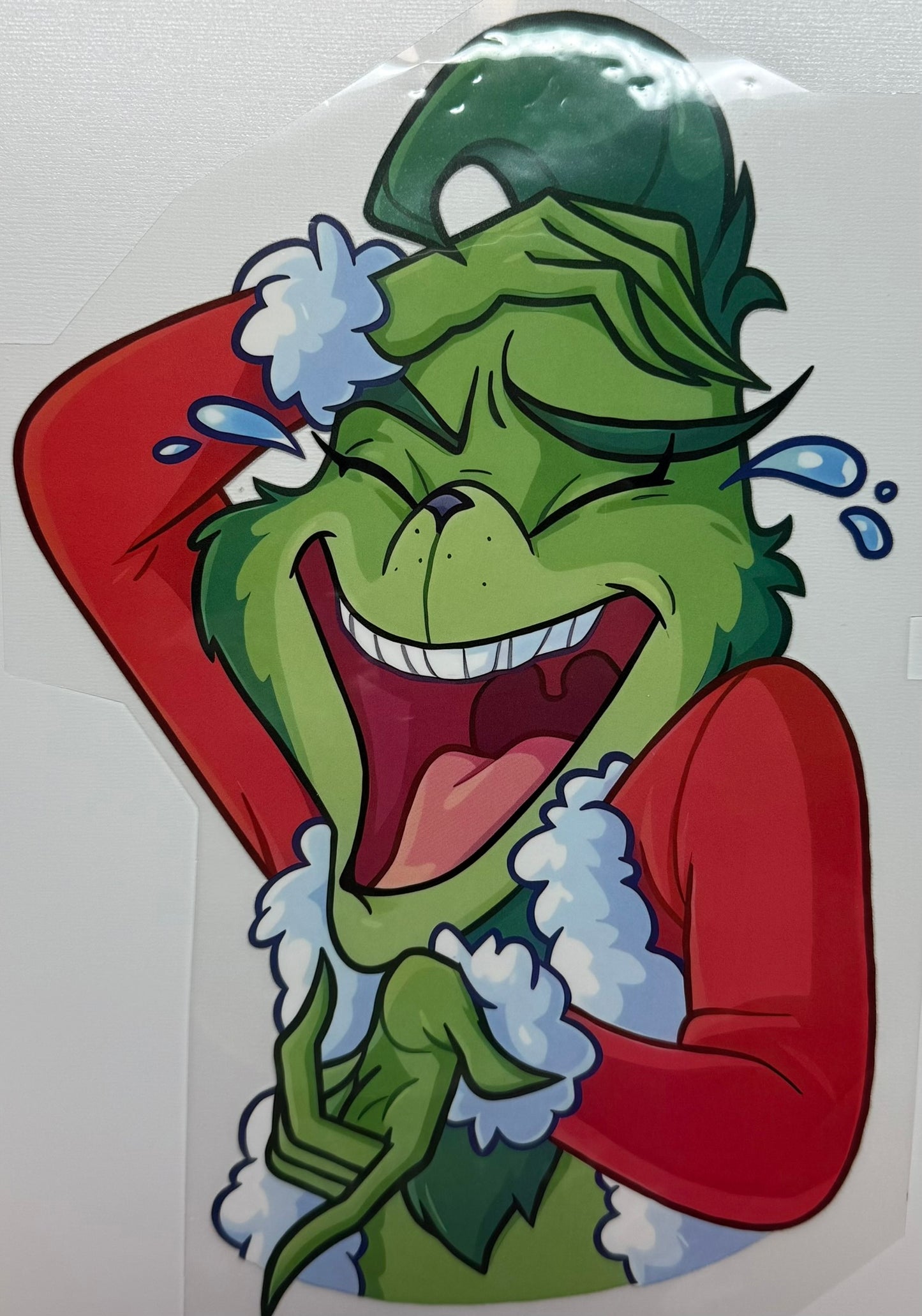 Christmas Grinch (generic) Decal