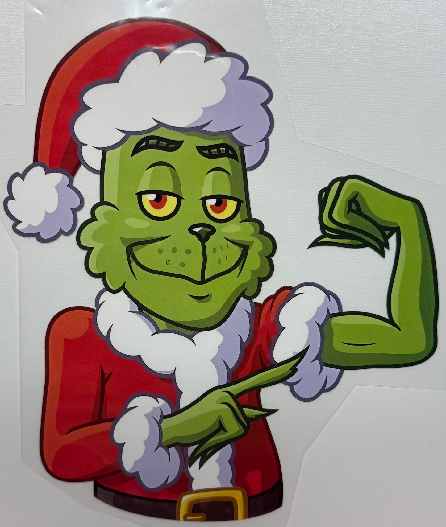 Christmas Grinch (generic) Decal