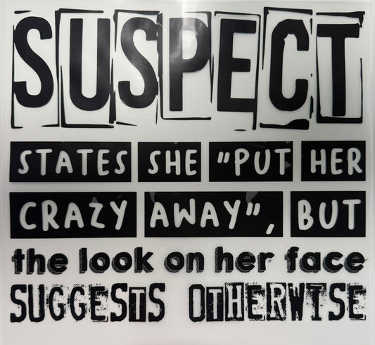 Suspect Decal
