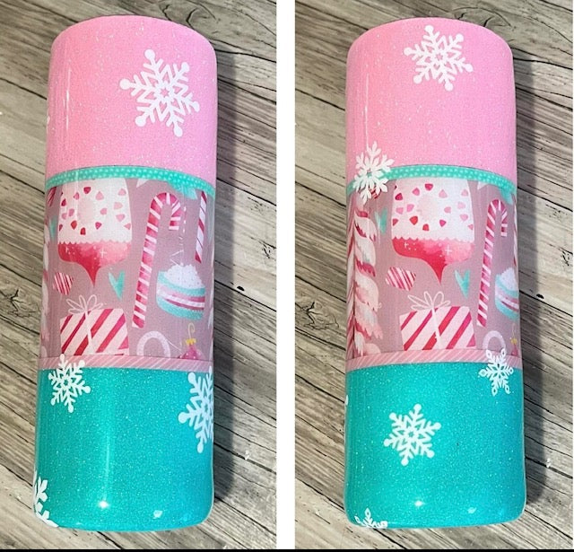 20 Oz Winter Wonder Land-Pink