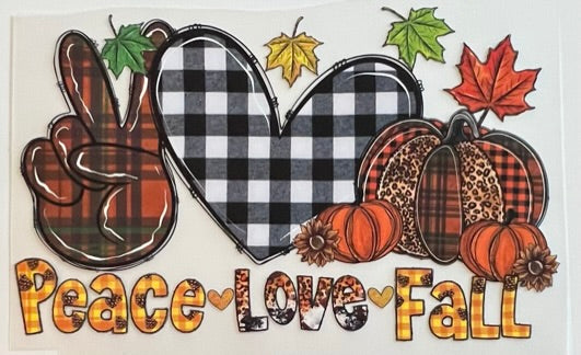 Peace, Love and Fall