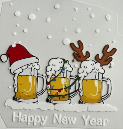 Happy New Year Beer- (Small)