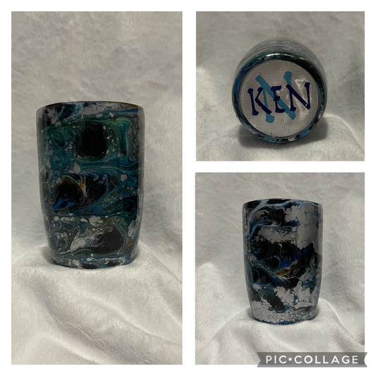 Blue Swirl Tumbler