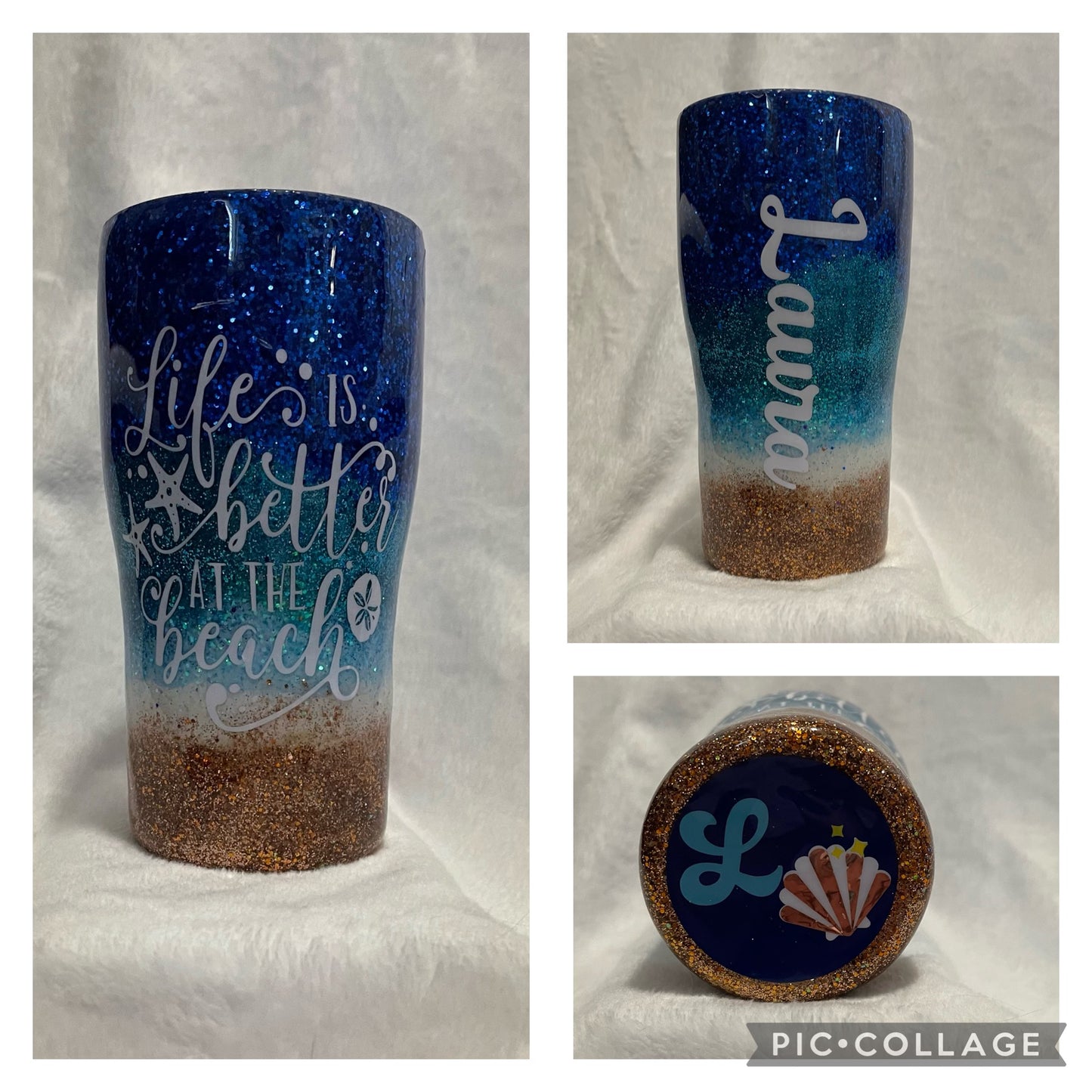 Beach Tumbler #2