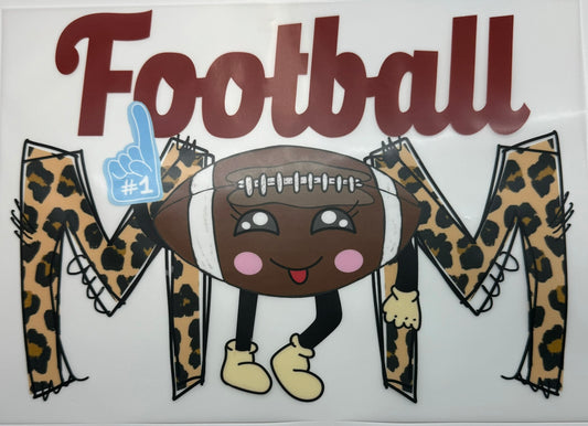 Football Mom Decal