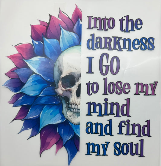 Into the Darkness Decal