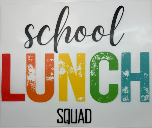 Lunch Squad Decal
