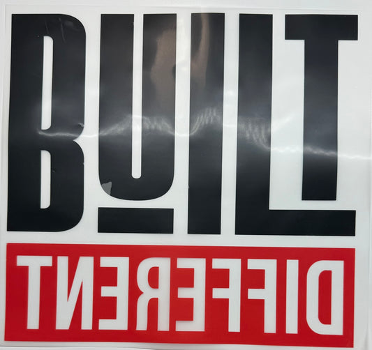 Built Different Decal