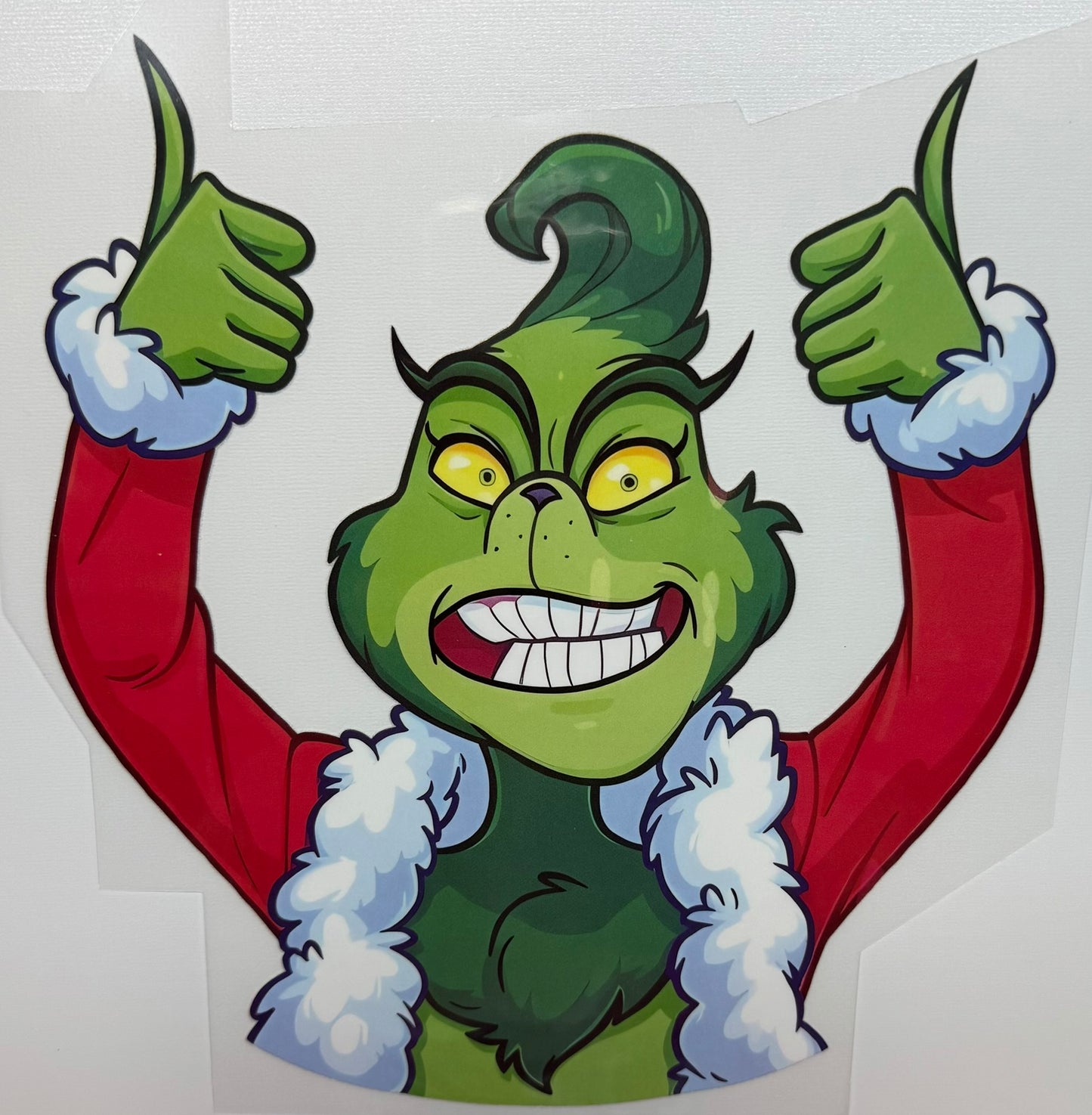 Christmas Grinch (generic) Decal