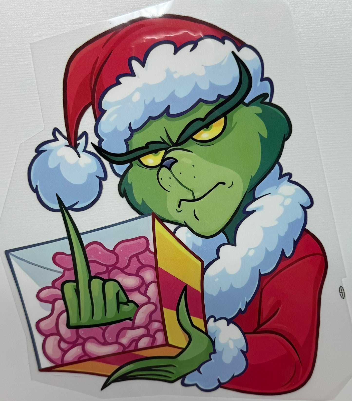 Christmas Grinch (generic) Decal