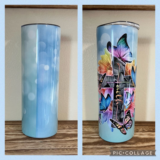 Faith Cross Tumbler